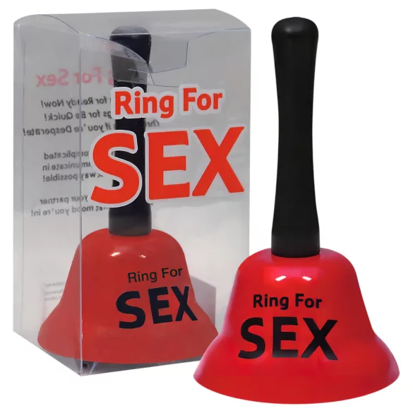 Seksbel- uitnodiging voor seks - grappig erotisch cadeau voor koppels