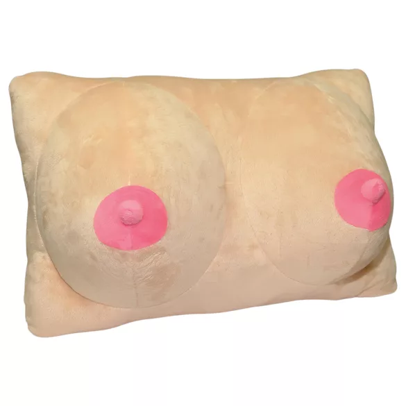 Plushies - Borstvormig kussen - Zacht pluche - Roze