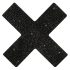 Glanzende Tepelsticker - X