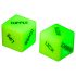 Glow-in-the-dark dobbelsteen (Engels)
