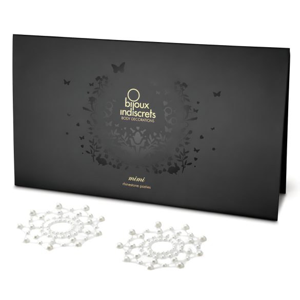Stralende diamanttepelstickers (parelmoer)