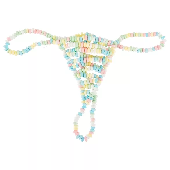 Suiker - eetbare string tanga voor dames - kleurrijk
