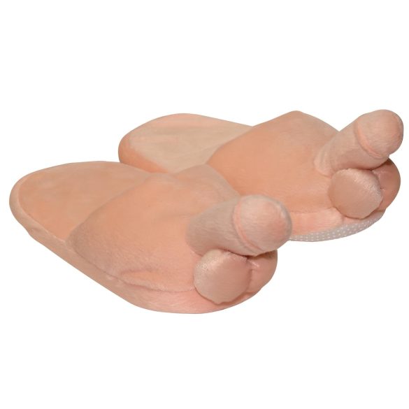 Pluizige slippers - penisvormig