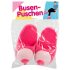 Pluche pantoffels roze - borstvormig