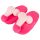 Pluche pantoffel roze - in de vorm van een penis