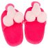 Pluche pantoffel roze - in de vorm van een penis