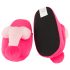 Pluche pantoffel roze - in de vorm van een penis