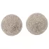 Cottelli - tepelstickers met steentjes (zilver)