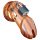 CB-6000 - luxe houten peniskooi met slot
