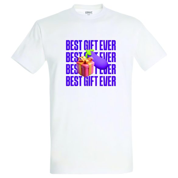 Beste Cadeau Ooit - heren T-shirt (wit) - M