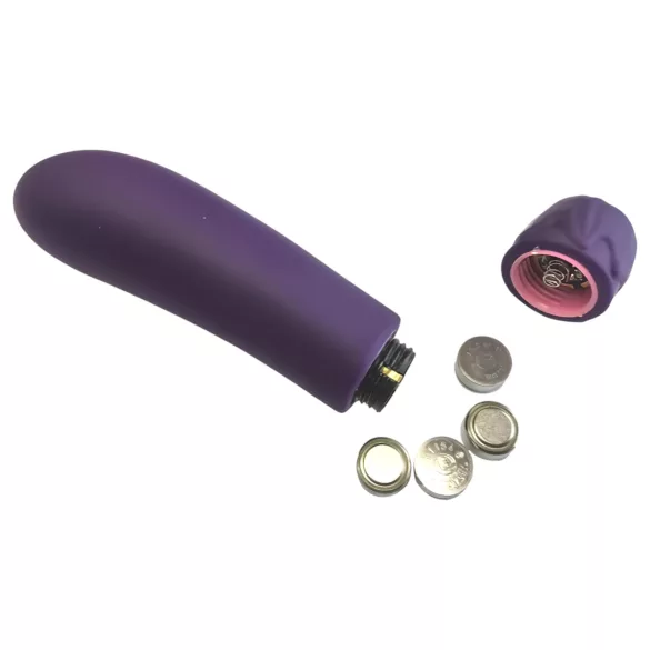 Lonely - vibrator voor G-spot - gebogen vorm - siliconen - paars