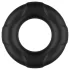 Pulselock Cirkl - siliconen penisring (zwart) - 18 mm