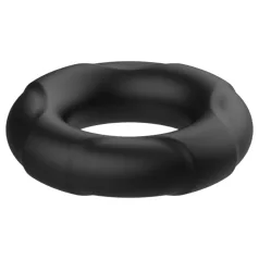 Pulselock Cirkl - siliconen penisring (zwart) - 22 mm