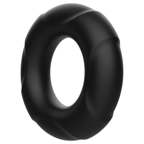 Pulselock Cirkl - siliconen penisring (zwart) - 26 mm