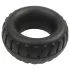 Pulselock Oak - extra dikke siliconen ballenring (zwart) - 40 mm