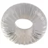 Pulselock Cocktura - geribbelde TPE-penisring (transparant) - 19 mm
