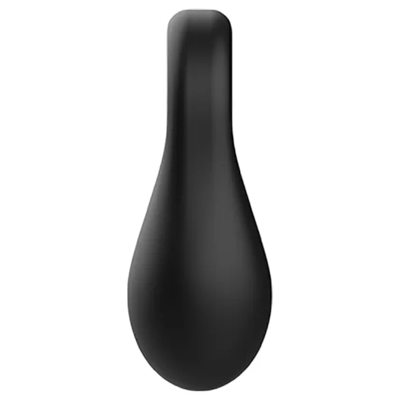 Pulselock Taur - siliconen ballenring met verzwaarde balletjes (zwart)