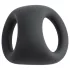 Pulselock Taur - gecontourde penis- en teeltring (zwart)