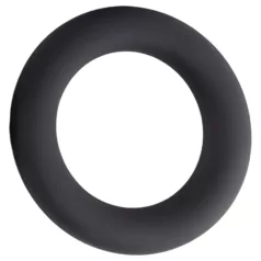 Pulselock Cirkl - zwarte siliconen penisring (35 mm)