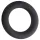 Pulselock Cirkl - zwarte siliconen penisring (35 mm)