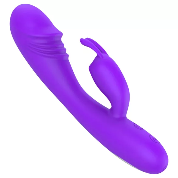 Lonely - vibrator met clitorisstimulator en G-spot - oplaadbaar - paars