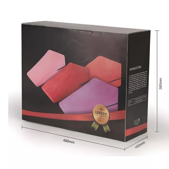 Desirel Magic Pillow - wigvormig sekssierkussen - groot (rood)