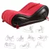 Desirel Magic Pillow - Opblaasbaar BDSM‑seksspeeltje / seksmeubel - met boeien (rood)