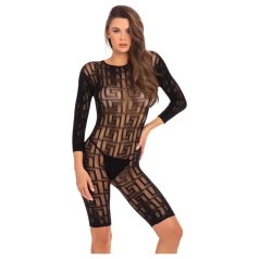 Rene Rofe - bodystocking kort - zwart - maat S-L