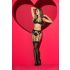 Mapalé - Lingerieset met jarretels (zwart)
