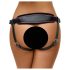 ZADO - Leren harnas voor strap-on (zwart) - S-L