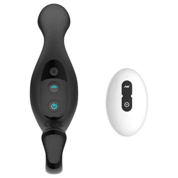 Funny Me Finger Wiggle - prostaat vibrator - op afstand bestuurbaar - zwart