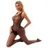 JSY 009 - glanzende jumpsuit (zwart)