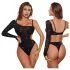 JSY 013 - glinsterende body (zwart)