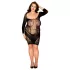 JSY 022 - zwarte matte catsuit (XL-2XL)