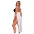 JSY 028 - sexy jurk set (wit-zwart)