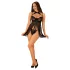 JSY 056 - babydoll set - zwart