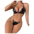 JSY 057 - erotisch lingeriesetje - zwart (L-XL)