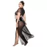 JSY 065 - zwarte babydoll set (XL-2XL)