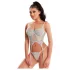JSY 036 - erotische lingerieset (blauw) - L/XL