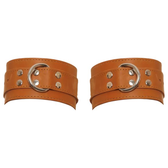 ZADO - leren polsboeien (bruin)