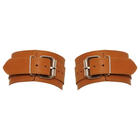 ZADO - leren polsboeien (bruin)