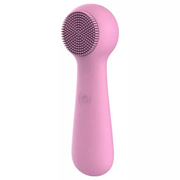 FaceClean - oplaadbaar en waterdicht gezichtsmassageapparaat (roze)