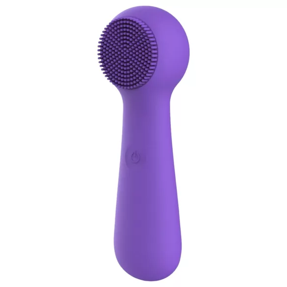 FaceClean - oplaadbaar, waterdicht gezichtsmassageapparaat (paars)