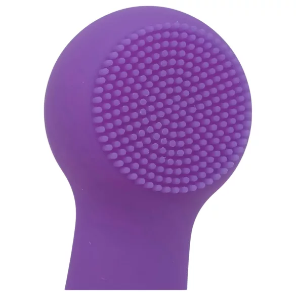 FaceClean - oplaadbaar, waterdicht gezichtsmassageapparaat (paars)