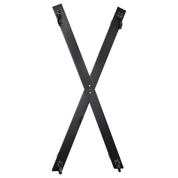 ZADO - Zwarte muur-kruis bondageset