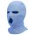 Balaclava - gebreide orale masker - 3 openingen - blauw