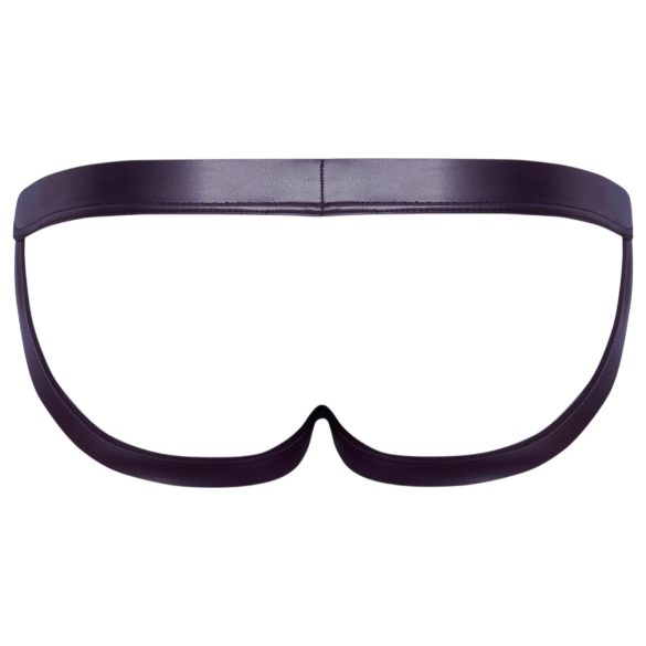 Svenjoyment - glanzende jockstrap (zwart)