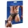 Svenjoyment - Glanzende herenstring met transparant inzetstuk (zwart) - XL