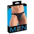 Svenjoyment - herenstring met strass - zwart - L