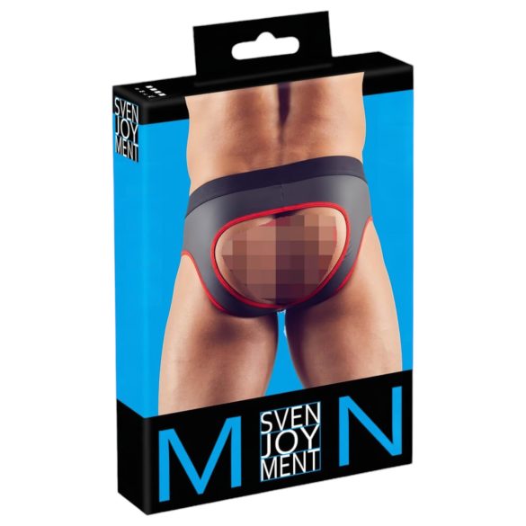 Svenjoyment - open jockstrap (zwart)